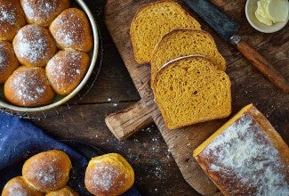 Pumpkin Yeast Bread 