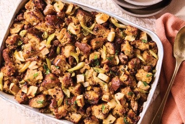 Apple and Sausage Stuffing