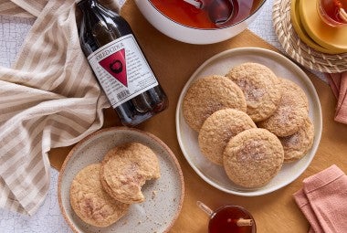 Apple Cider Snickerdoodles