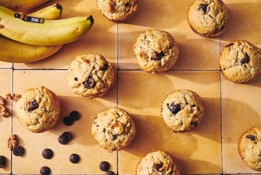 Banana Chocolate Chip Muffins 