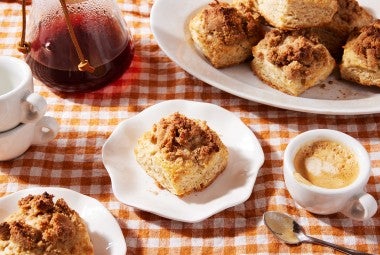 Coffee Cake Biscuits