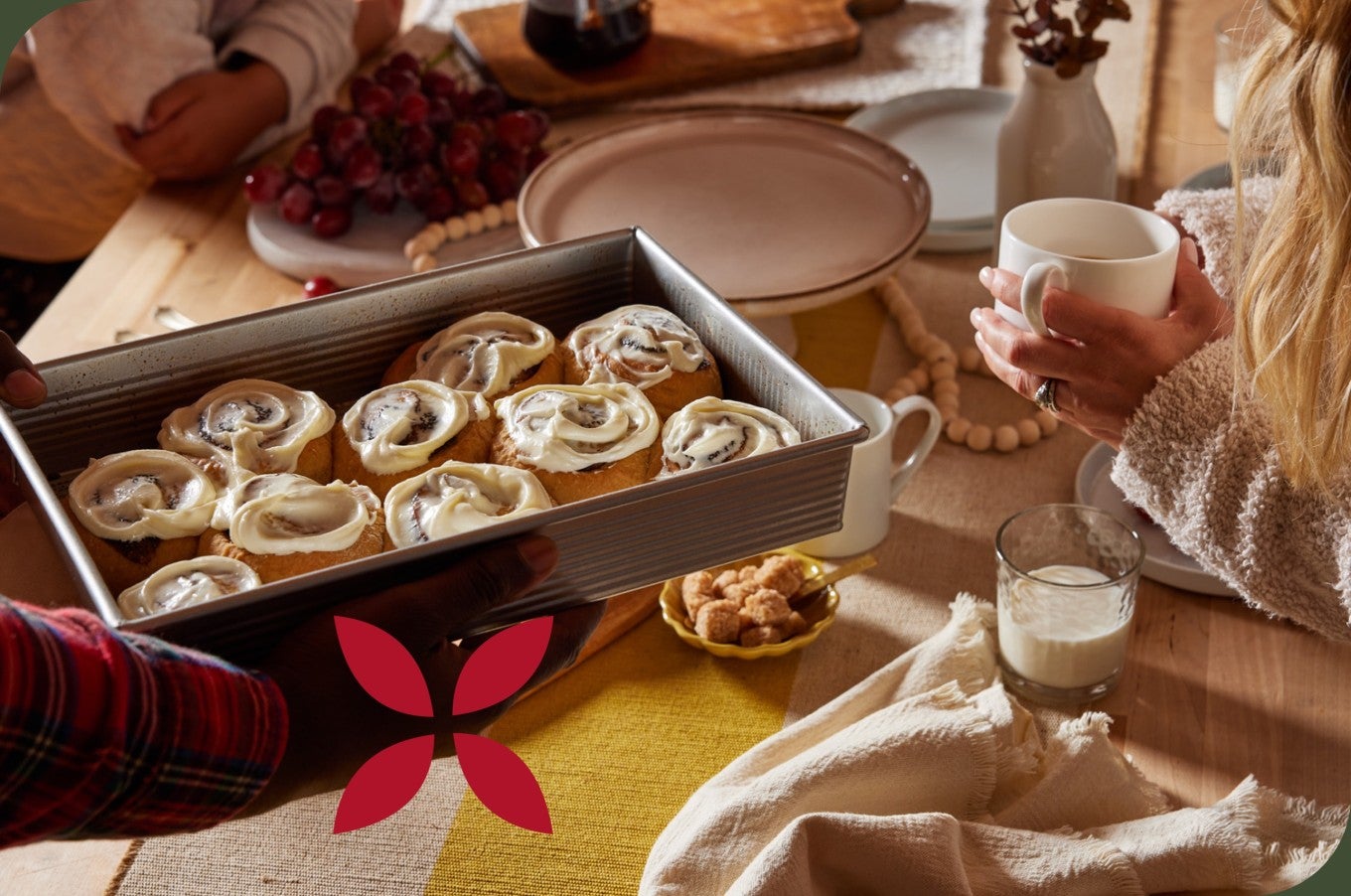 Gingerbread Rolls with Cream Cheese Icing