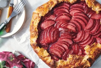 Plum and Ginger Galette