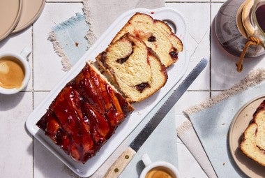 Plum Almond Babka 