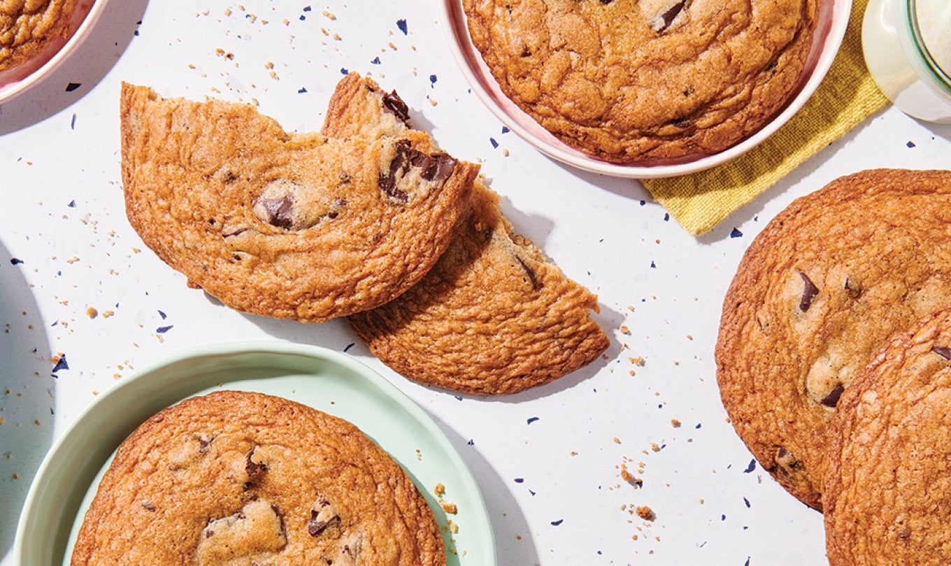 Giant Chocolate Chip Cookies!