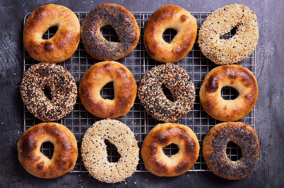 Sourdough Bagels  - select to zoom