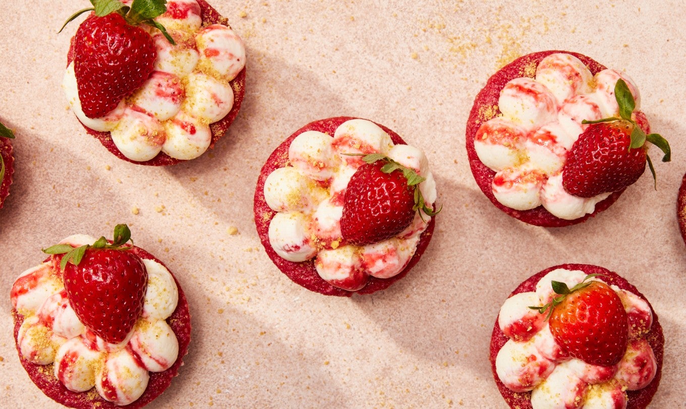 Strawberry Cheesecake Cupcakes